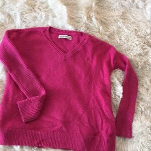 Pink Abercrombie sweater